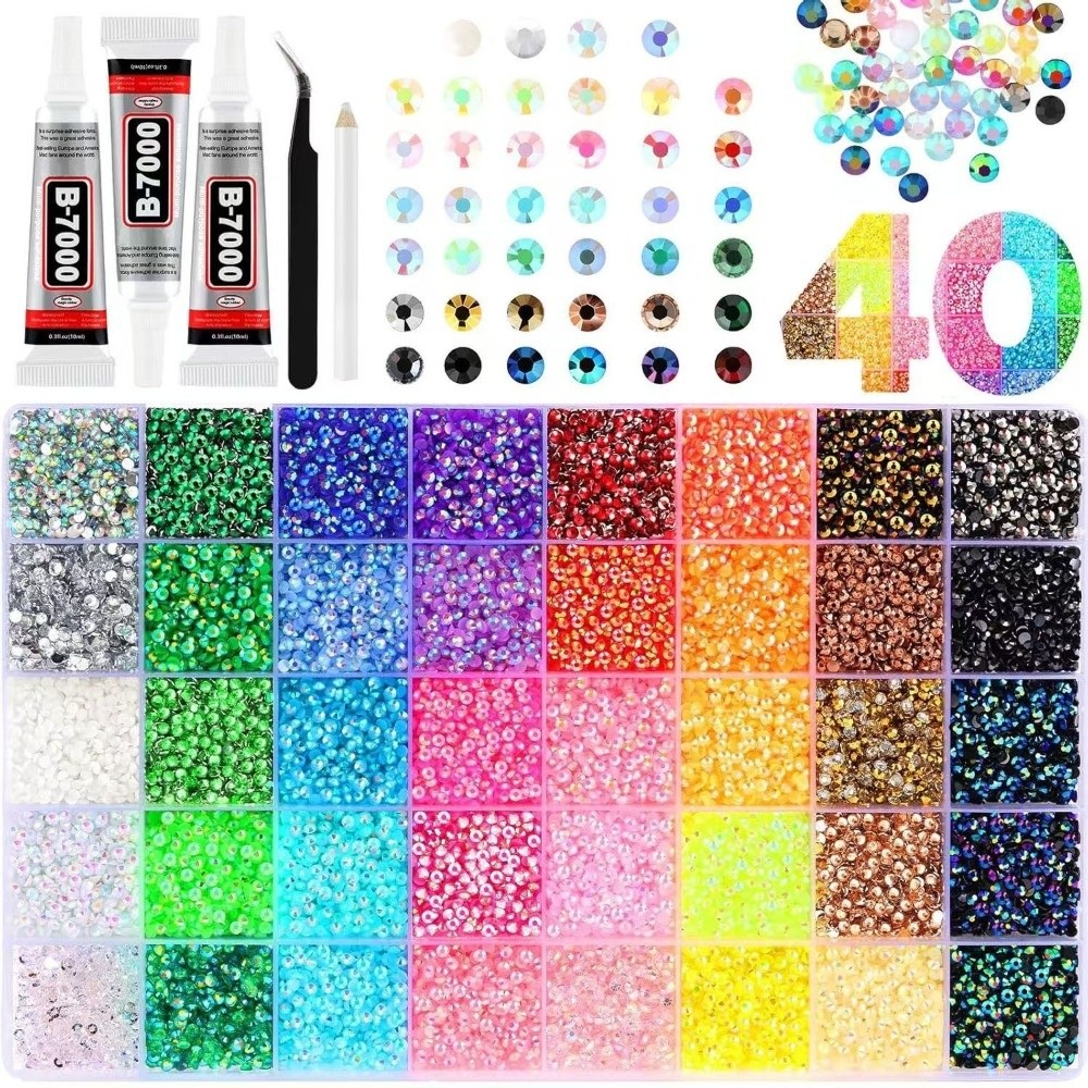Nail Art Navy - 10Pcs Heart-shaped Nails Color Chart With