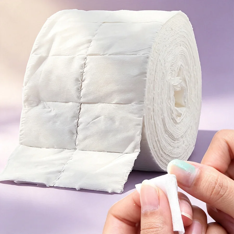 Nail Art Gel Polish - 300/500Pcs Roll Lint Free Cotton Nail