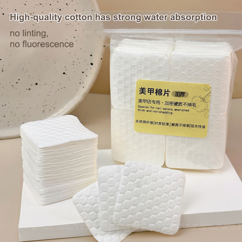 Nail Art Gel Polish - 200/500Pcs Thickening Profession Cotton Pads For