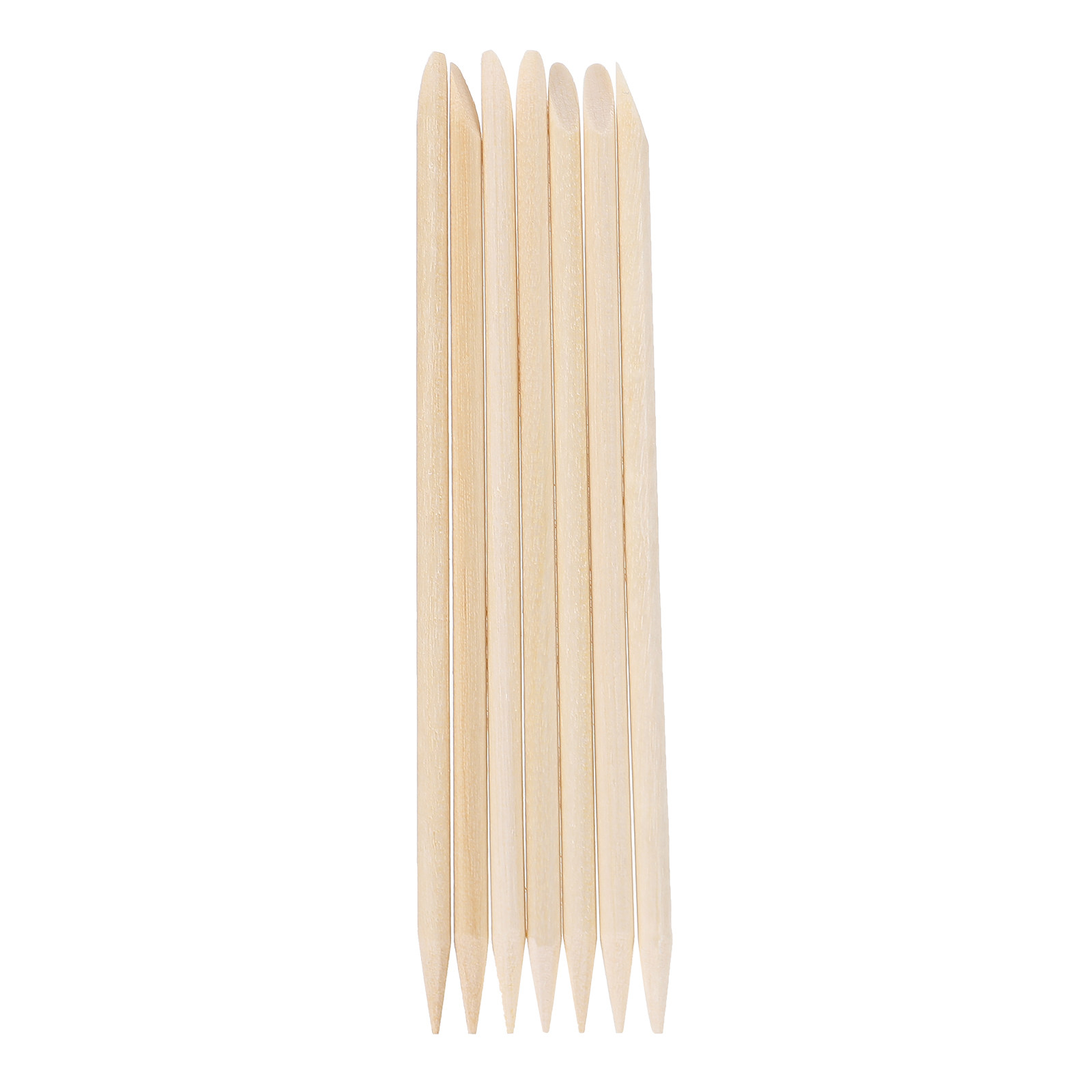 Nail Art Gel Polish - 200pcs Orange Wood Cuticle Sticks Dual