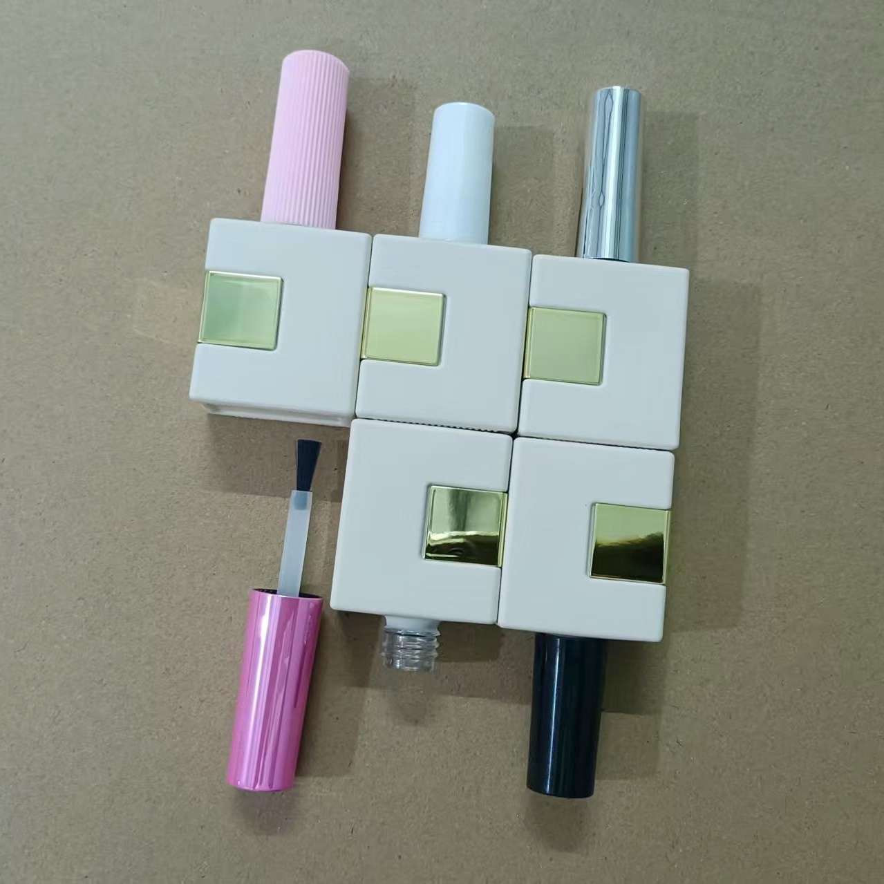 5 Pieces 12ml Empty Nail Gel P - Nail Fan Brush 评论和价格