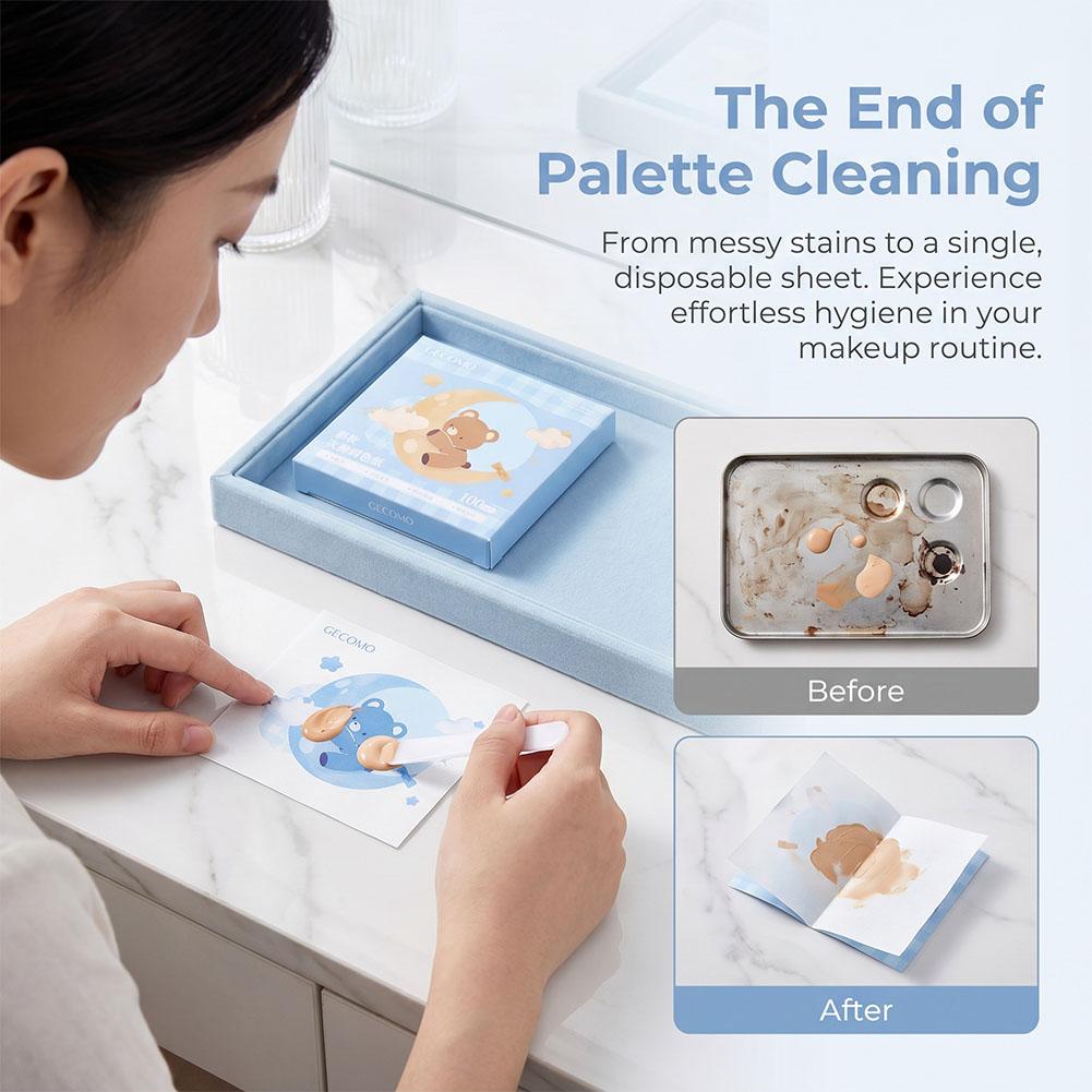 100pcs Disposable Nail Art Pal - Nail Art Gel Polish 评论和价格