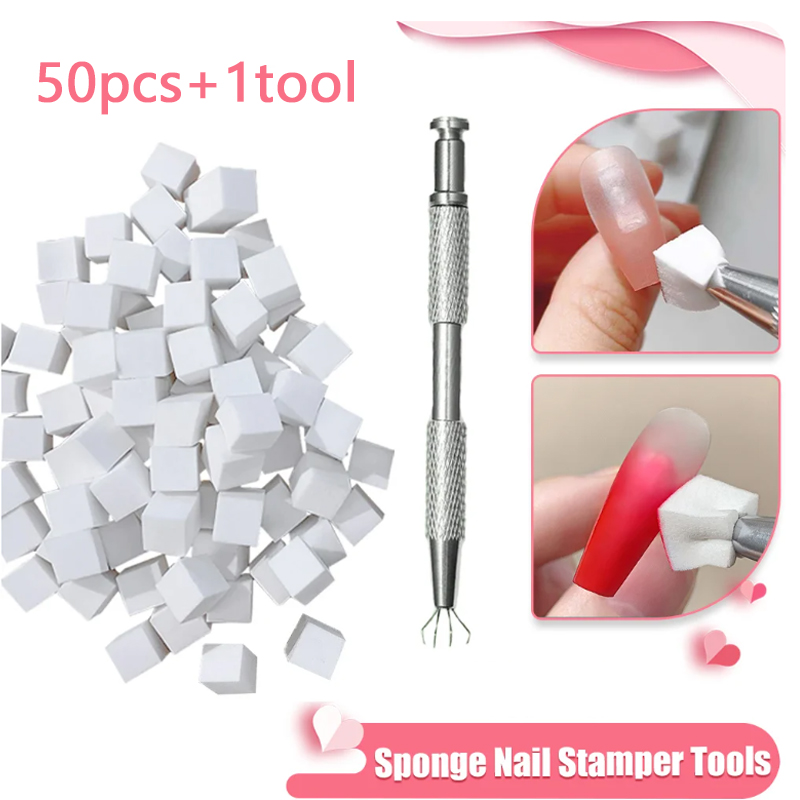 50/150pcs Sponge Gradient Nail - Dip Powder Nail 评论和价格