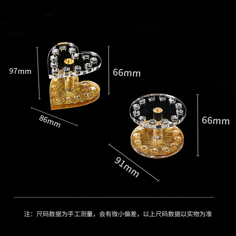 12 Holes Nail Brushes Storage  - Nail Fan Brush 评论和价格