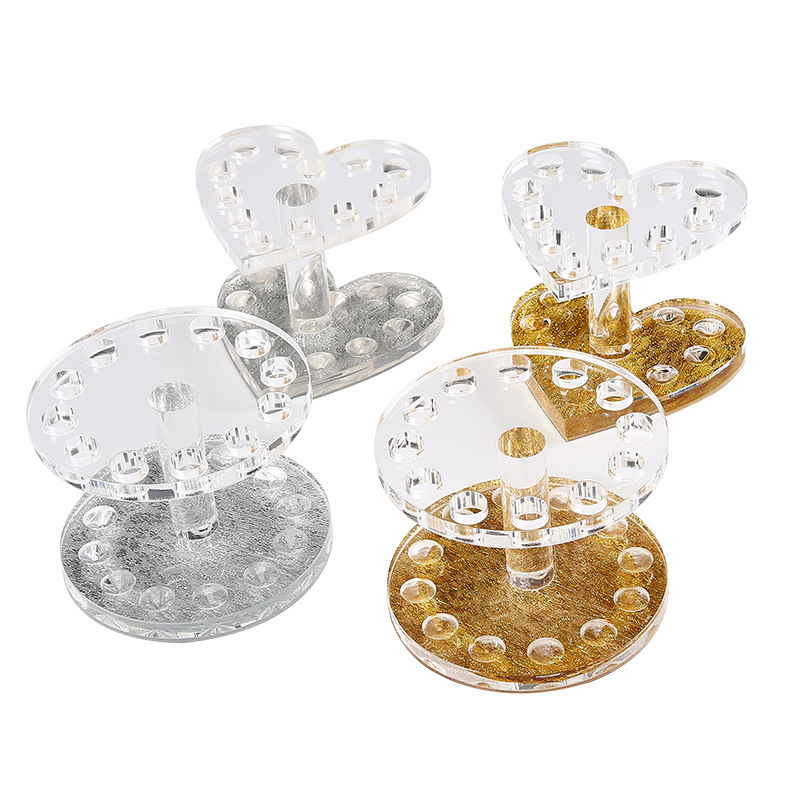 12 Holes Nail Brushes Storage  - Nail Fan Brush 评论和价格