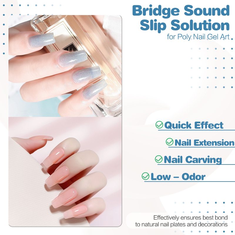 1pcs 2- in- 1 Poly Gel Nail Sl - Nail Art Gel Polish 评论和价格