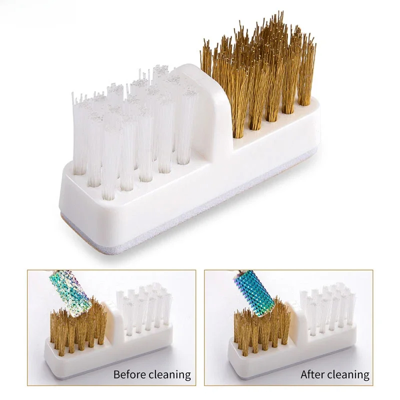Copper Wire Nail Drill Bit Pol - Nail Fan Brush 评论和价格