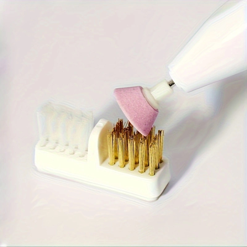 Copper Wire Nail Drill Bit Pol - Nail Fan Brush 评论和价格