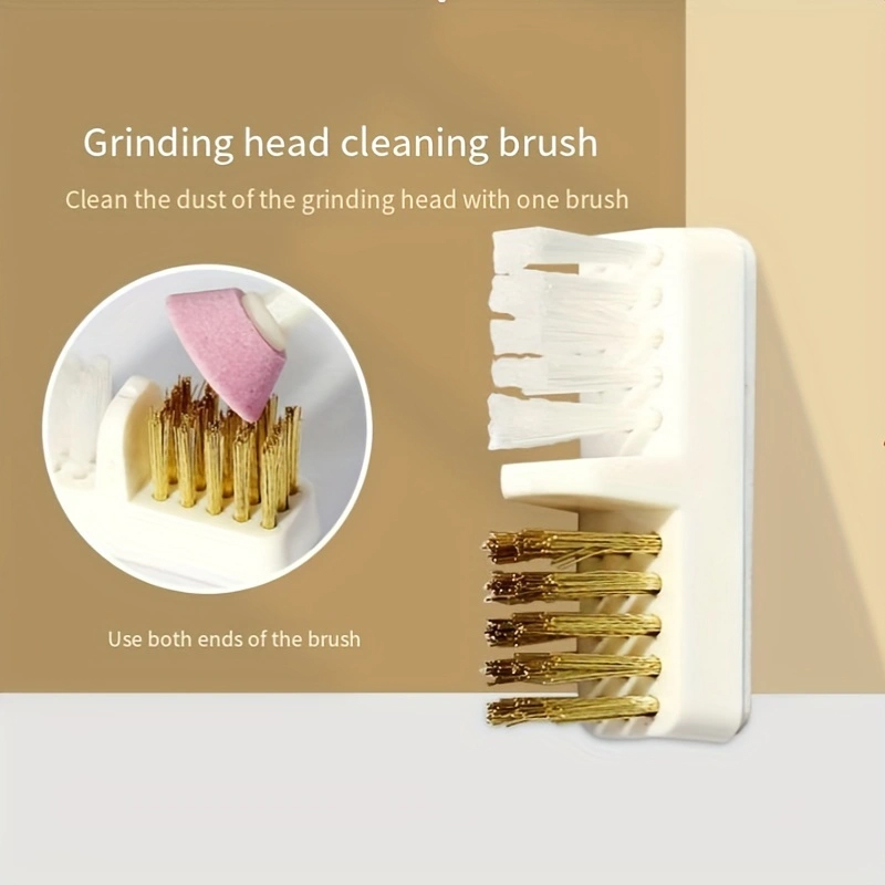 Copper Wire Nail Drill Bit Pol - Nail Fan Brush 评论和价格