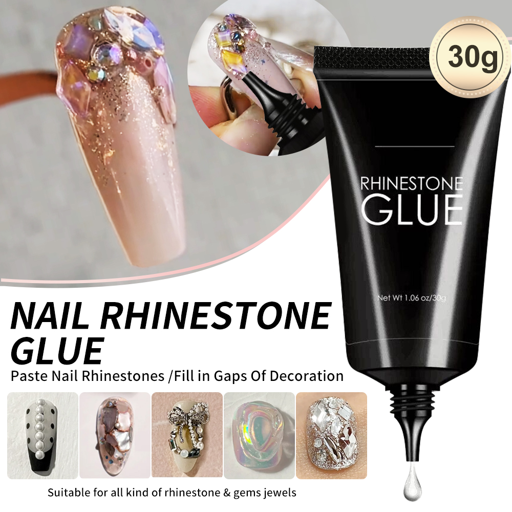 1pc Nail Rhinestone Glue Gel f - Rhinestone Nail Gem 评论和价格