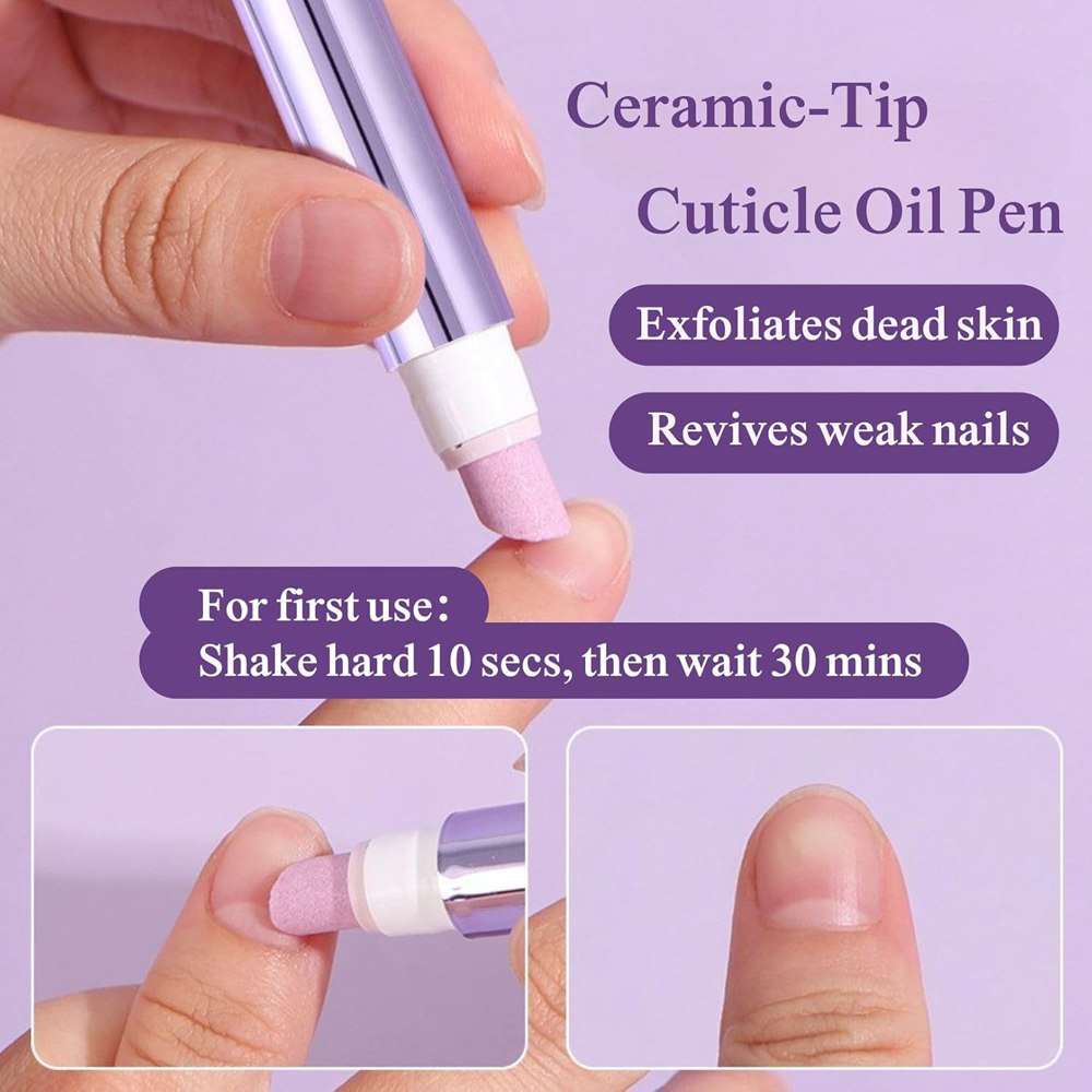 3Pcs 3-In-1 Nail Care Essentic - Cuticle Oil Pen 评论和价格