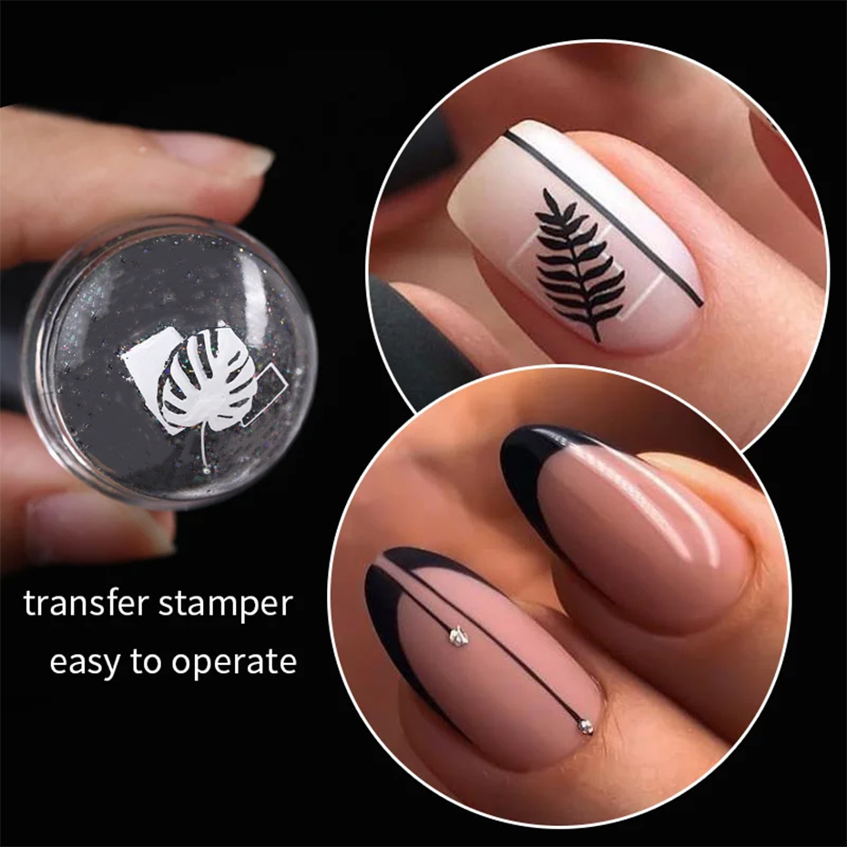 Nail Stamping Plates Pure Clea - Nail Art Full Design 评论和价格