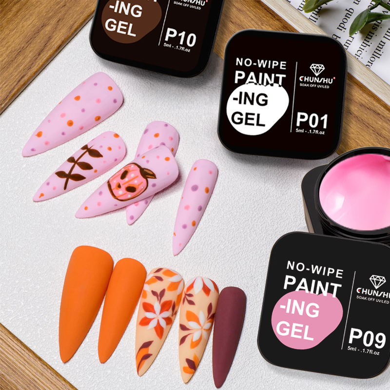 CHUNSHU Painting Gel Semi-soli - Nail Art Full Design 评论和价格