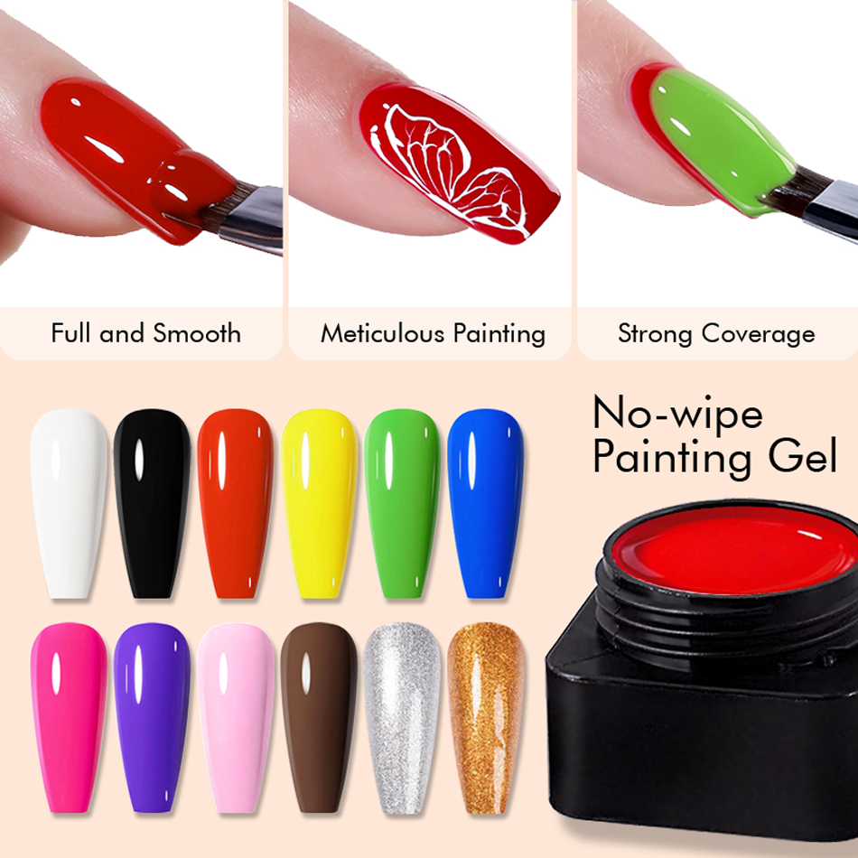 CHUNSHU Painting Gel Semi-soli - Nail Art Full Design 评论和价格