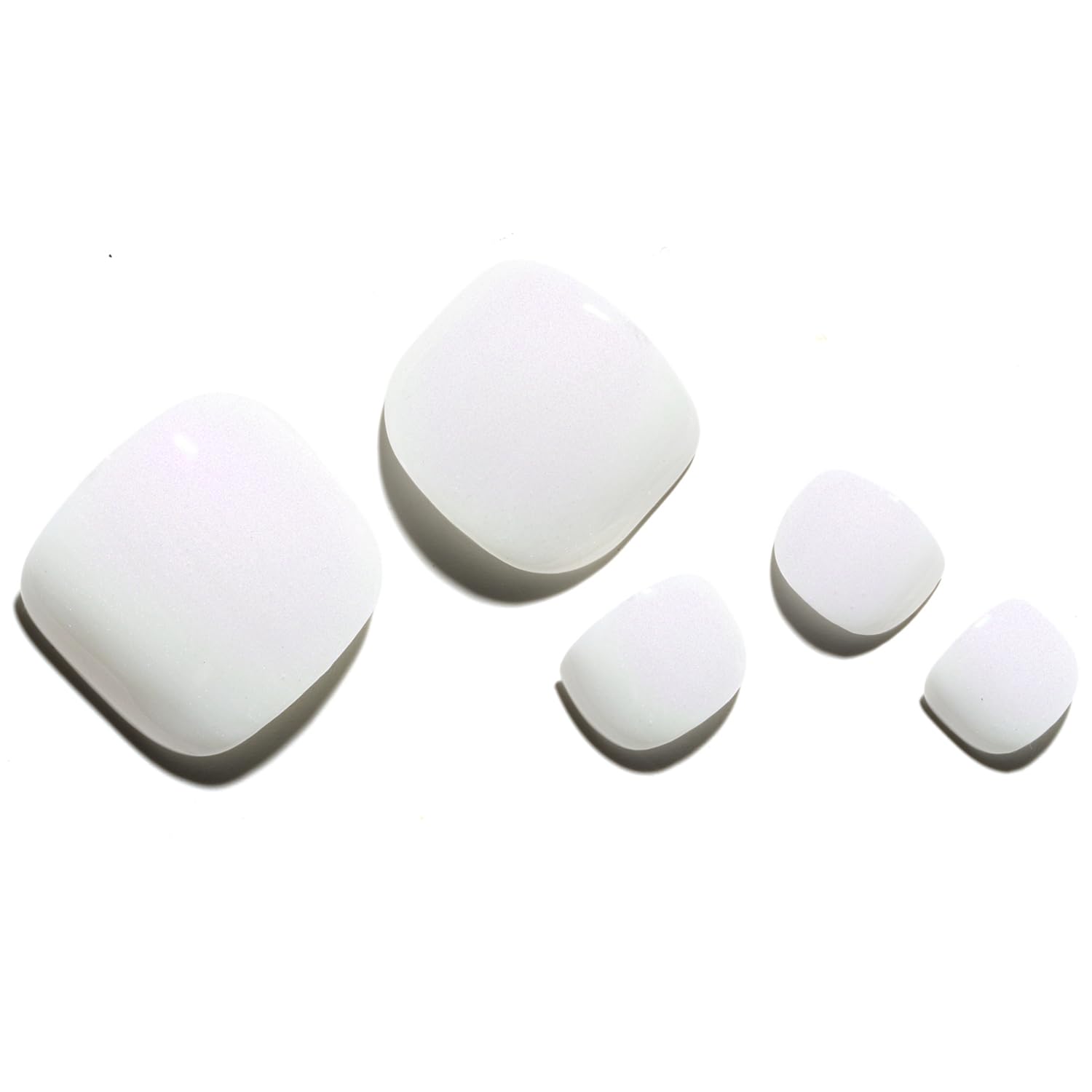 120pcs False Toe Nail Tips 12  - Nail Art Full Design 评论和价格