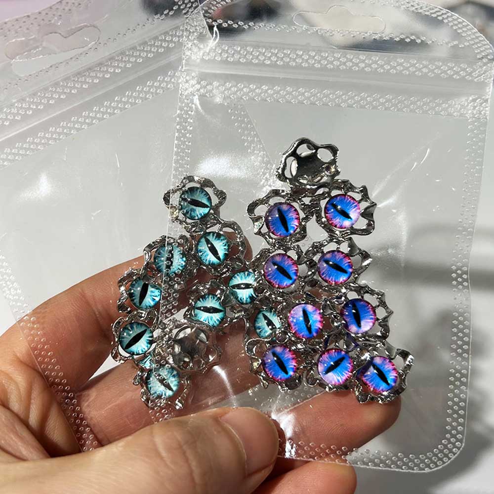 Aolly Y2K Devil Eye Nail Charm - Nail Art Xmas 评论和价格