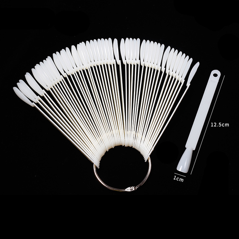 50Pcs False Tips For Nail Art  - Nail Art Navy 评论和价格