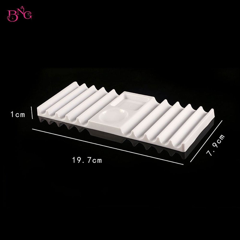 BNG Dual Form Holder Plastic P - Nail Fan Brush 评论和价格