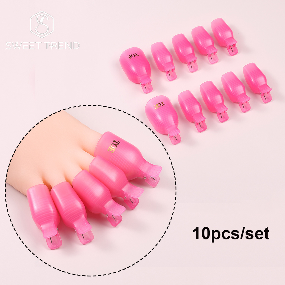 SWEET TREND-10Pcs/set Plastic  - Nail Art Gel Polish 评论和价格