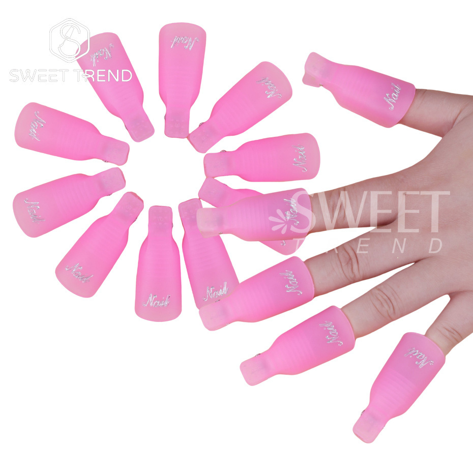 SWEET TREND-10Pcs/set Plastic  - Nail Art Gel Polish 评论和价格