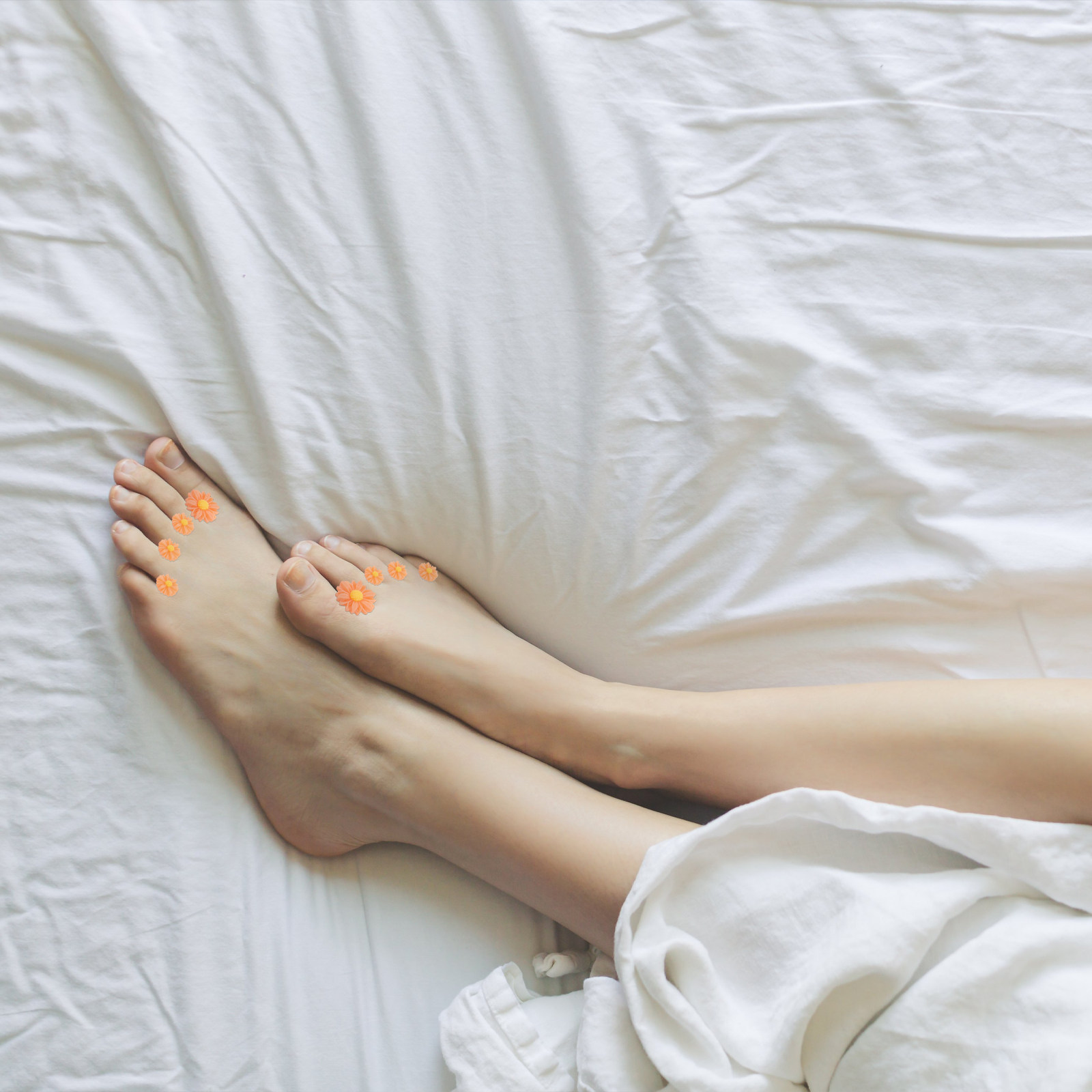 Daisy Flower Silicone Toe Sepa - Nail Art One Piece 评论和价格