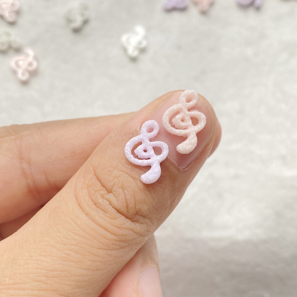 50pcs Mix Resin Mini Pink Musi - Nail Art Xmas 评论和价格