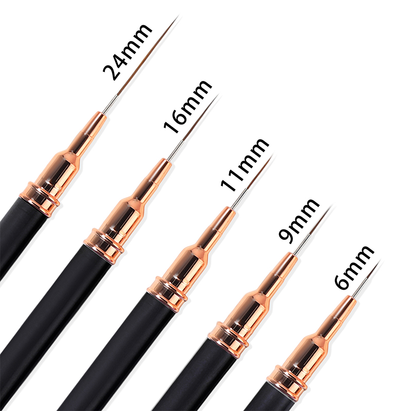 #5Pcs/Set Professional Nail Ar - Nail Fan Brush 评论和价格