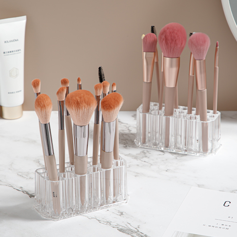 26 Holes Acrylic Nail Brushes  - Nail Fan Brush 评论和价格