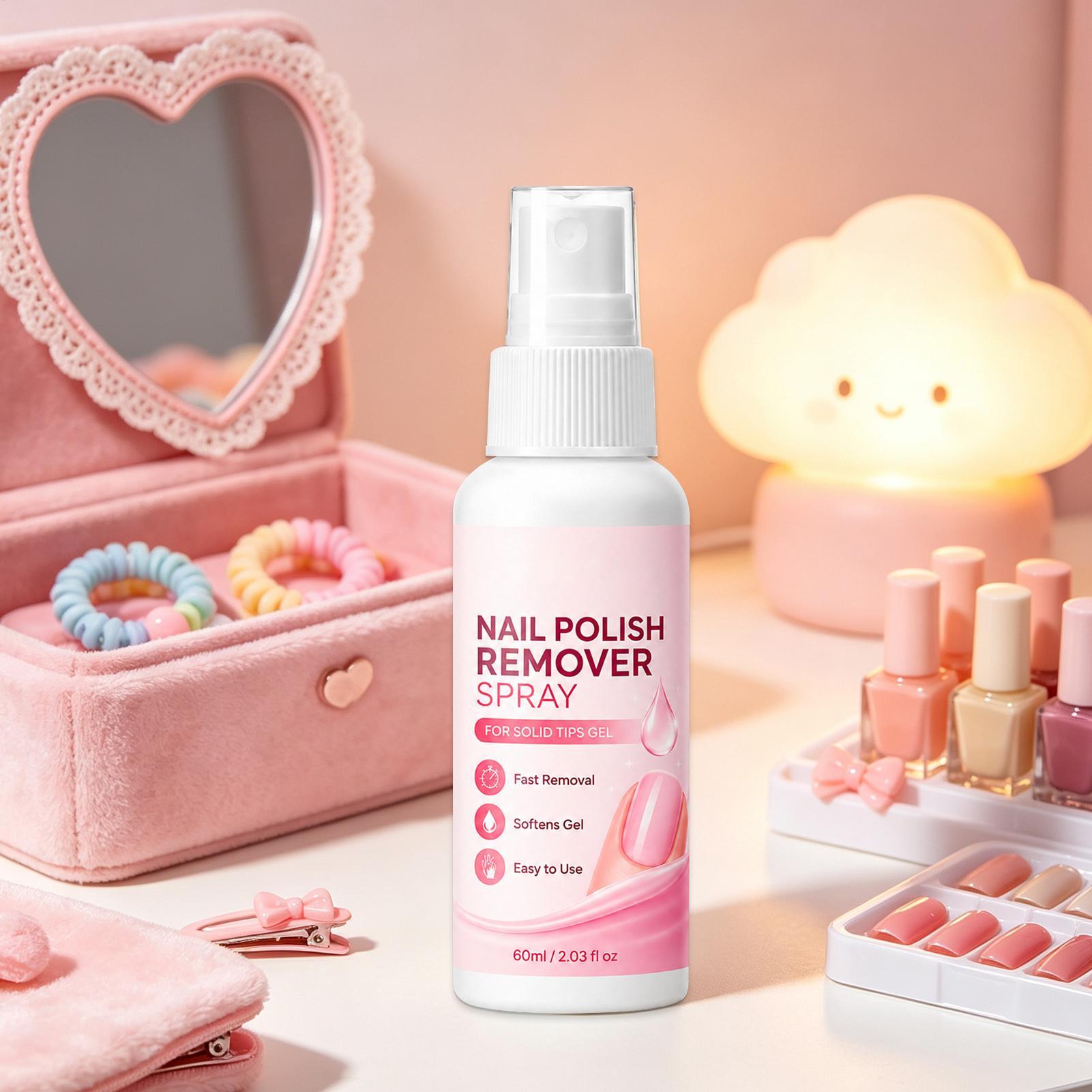60ml Nail Remover Spray For Pr - Nail Art Gel Polish 评论和价格