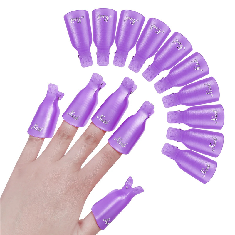 10Pcs Plastic Acrylic Nail Art - Nail Art Gel Polish 评论和价格