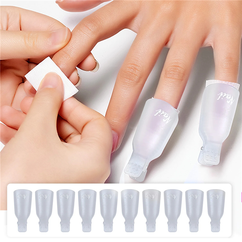 10Pcs Plastic Acrylic Nail Art - Nail Art Gel Polish 评论和价格