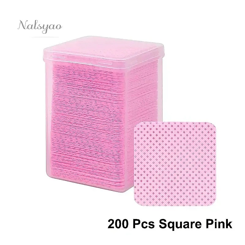 200Pcs Lint Free Nail Cleaning - Nail Art Gel Polish 评论和价格