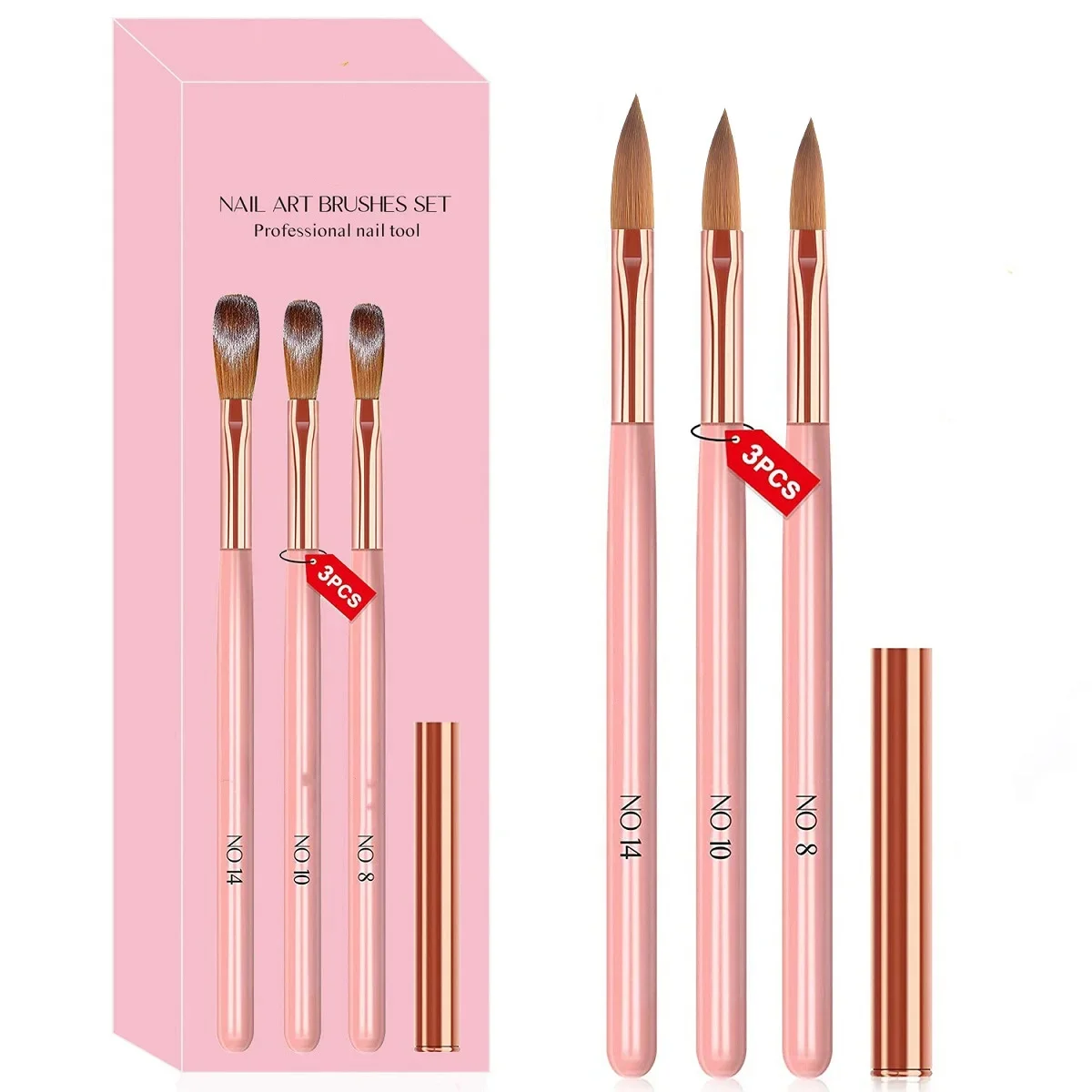 Nail Art Pen Special Nail Art  - Nail Fan Brush 评论和价格
