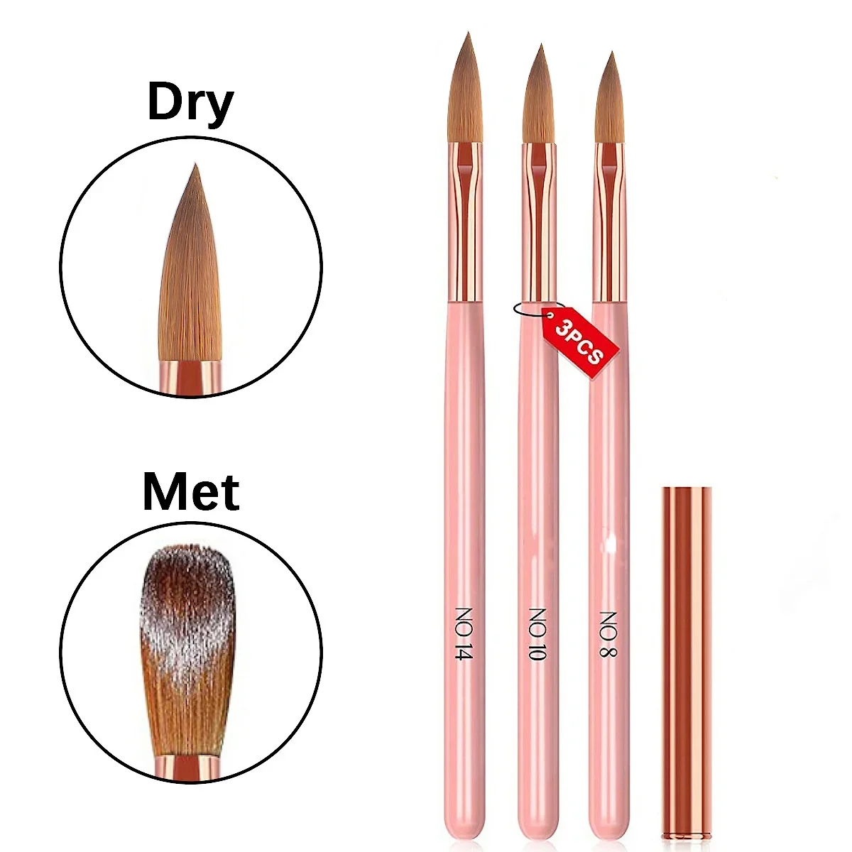 Nail Art Pen Special Nail Art  - Nail Fan Brush 评论和价格