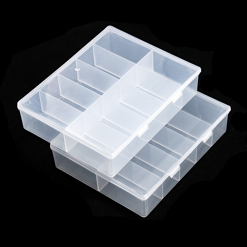 10 Grids Empty Clear Storage B - Rhinestone Nail Gem 评论和价格