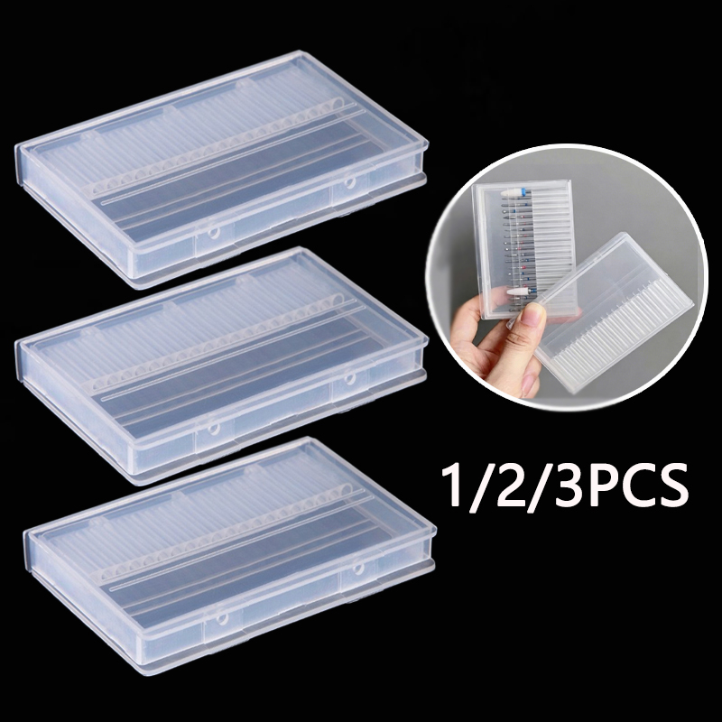 1/2/3PCS 20 Slots Clear Nail D - Nail Fan Brush 评论和价格