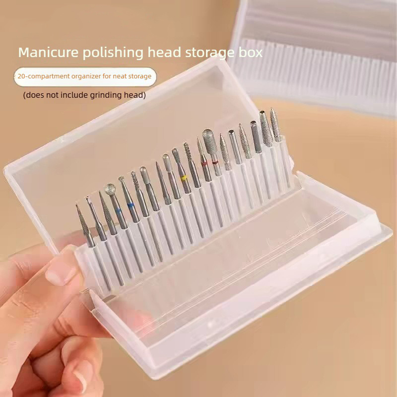 1/2/3PCS 20 Slots Clear Nail D - Nail Fan Brush 评论和价格
