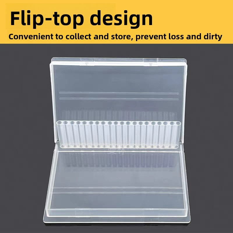 1/2/3PCS 20 Slots Clear Nail D - Nail Fan Brush 评论和价格