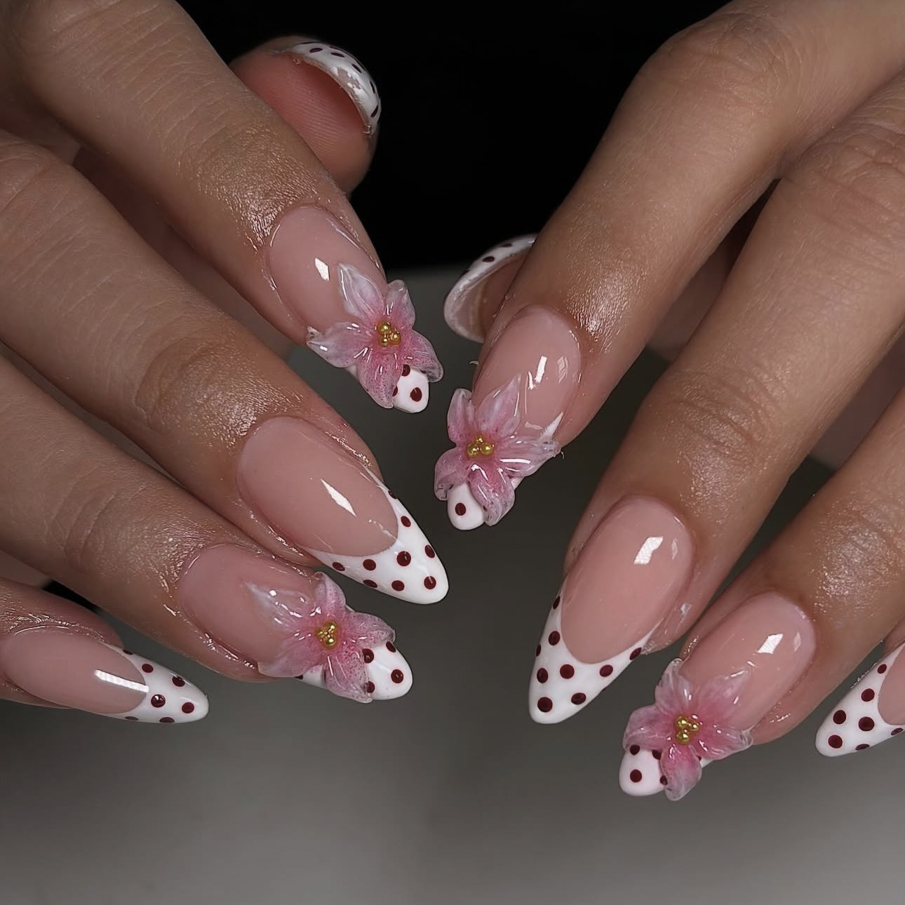 24Pcs French Blush Pink Design - Nail Art Full Design 评论和价格