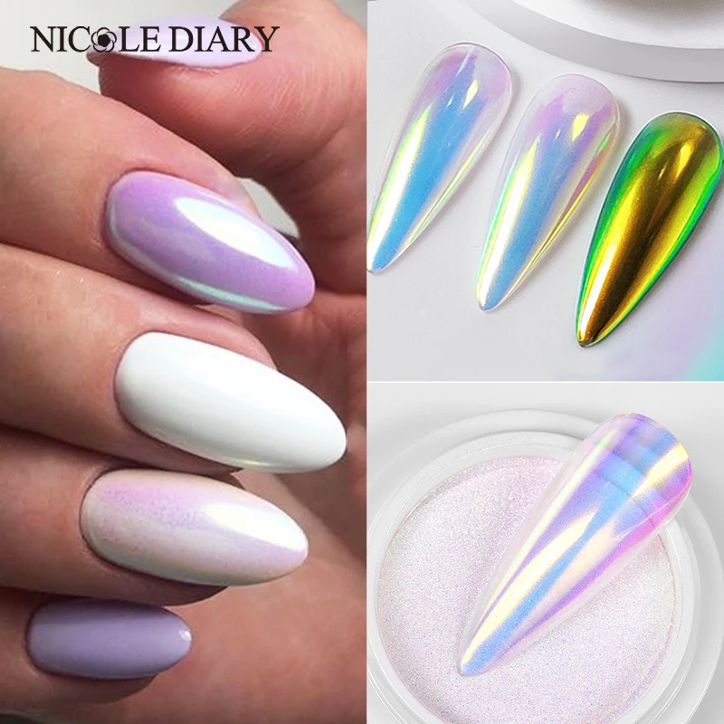 NICOLE DIARY Aurora Nail Powde - Dip Powder Nail 评论和价格